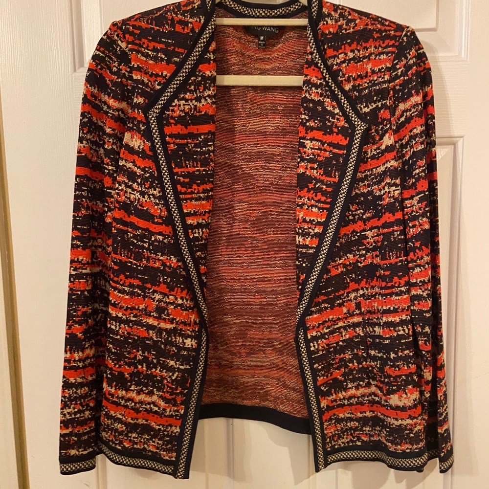Ming wang sweater jacket